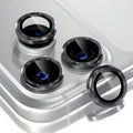 Choiche for iPhone 17 Pro/iPhone 17 Pro Max Camera Lens Protector | Ultra HD, 9H Tempered Glass Camera Cover Screen Protector Metal Ring Decoration Accessories (Black) by Choiche