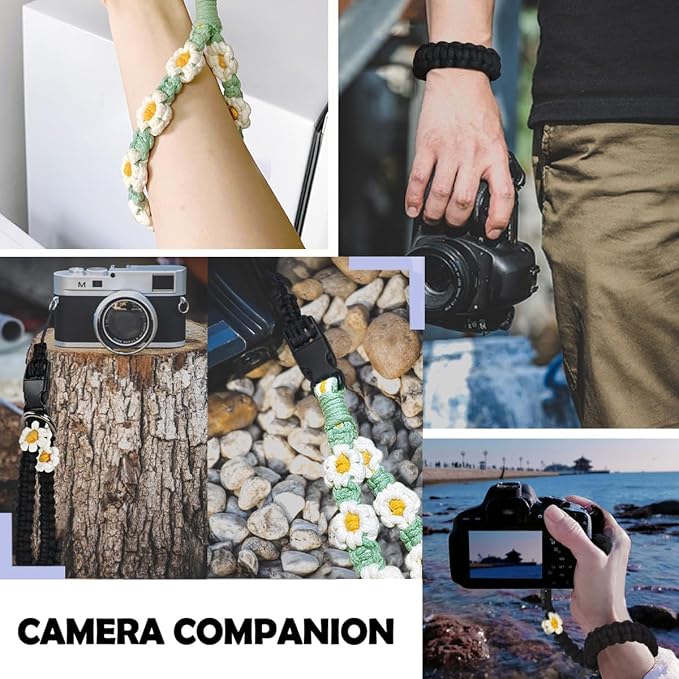 VICHUNHO Camera Wrist Strap, Secure & Adjustable DSLR Camera Hand Strap, Sling, Lanyard, Accessories - Image 4