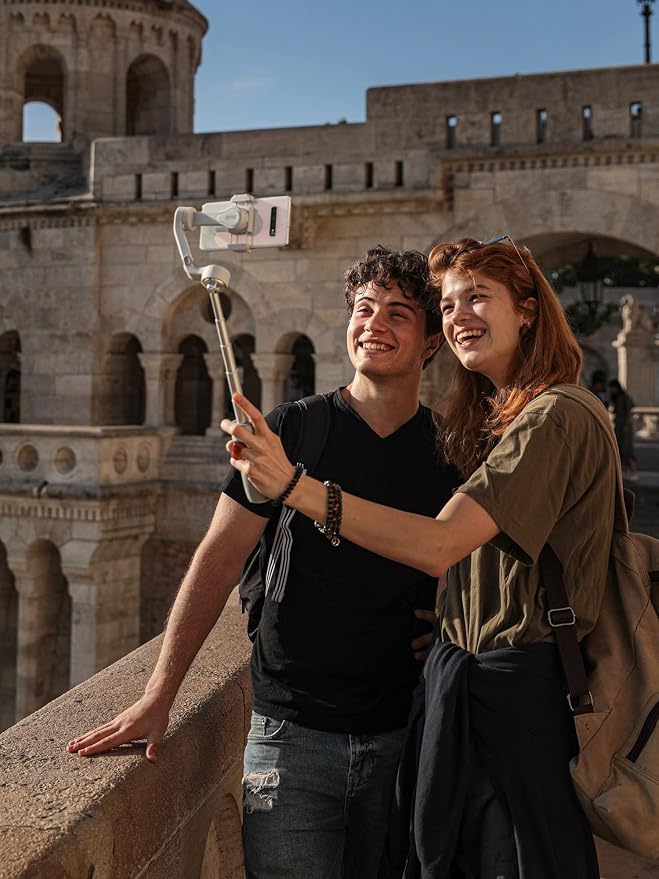 ZHIYUN Smooth Q4 Gimbal Stabilizer, 3-Axis Smartphone Phone Gimbal, Built-in Extension Rod, Foldable and Portable, Android and iPhone Gimbal, Vlogging, TikTok YouTube Video - Image 9