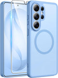 FNTCASE for Samsung Galaxy S26 Ultra Case, Compatible with Magsafe | Screen Protector, Full Camera Protection, Translucent Matte, 14FT Military Grade Drop Proof, Protective Phone Cover by FNTCASE