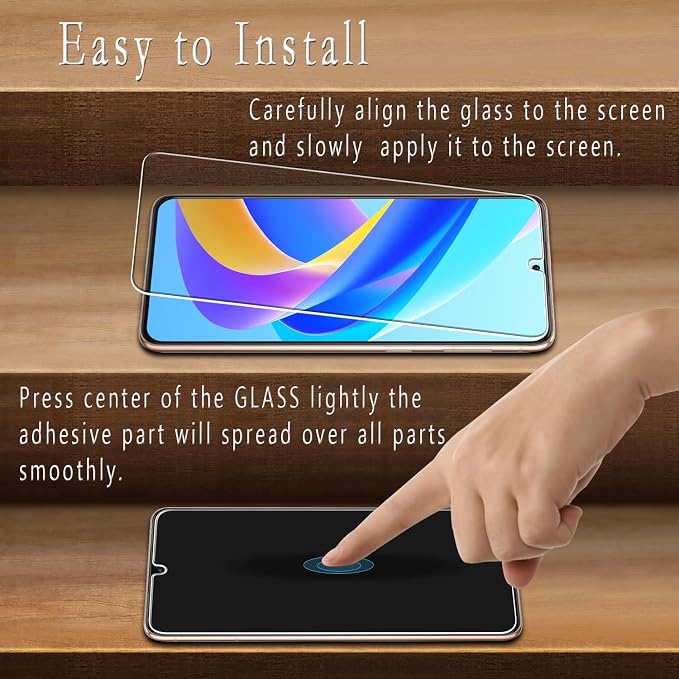 Screen Protector for Samsung Galaxy S21 Plus Tempered Glass | with Camera Lens Protector, Fingerprint ID Compatible, Anti Scratch, Bubble Free, 2+2 Pack - Image 4