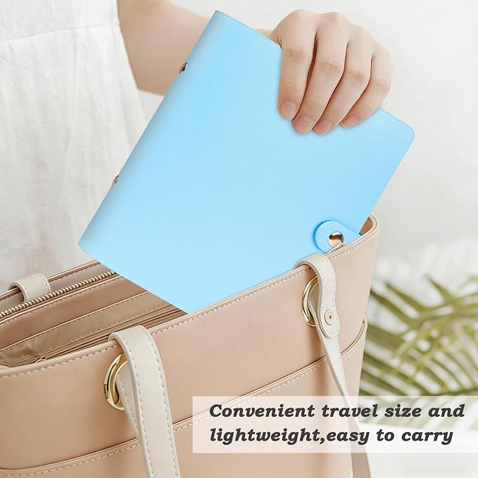 320 Pockets Photo Album for Polaroid 2x3" & Instax Mini Photos, Blue | Gift-Ready Packaging, Beautiful Photo Book, Safely Keep Your Wedding-Anniversary-Birthday-Travel Memories or Mini Cards - Image 8