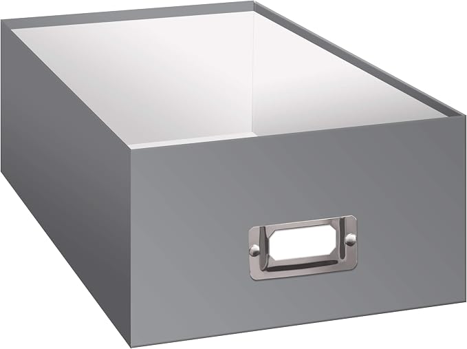 Photo Storage Box, Gray - Image 4