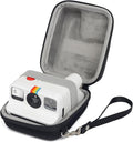 Protective Case for Polaroid Go Instant Film Camera - Camera Bag Compatible with Polaroid Go 9035/9071/ 9070 Storage Case Travel Carry Bag with Wrist Band - Black by HIYQIN