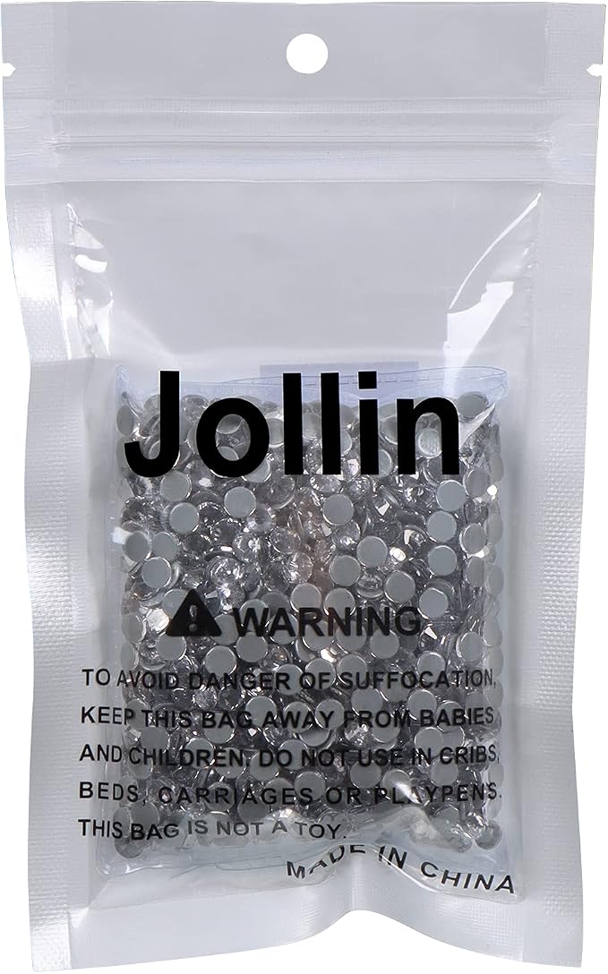 Jollin Hotfix Rhinestones Flatback Crystal Gems 4.8mm SS20, Crystal | 1440pcs Hot Fix Crystals Glass Rhinestones for Bedazzling, Crafting, Clothes, Shoes & Accessories DIY Decoration - Image 7