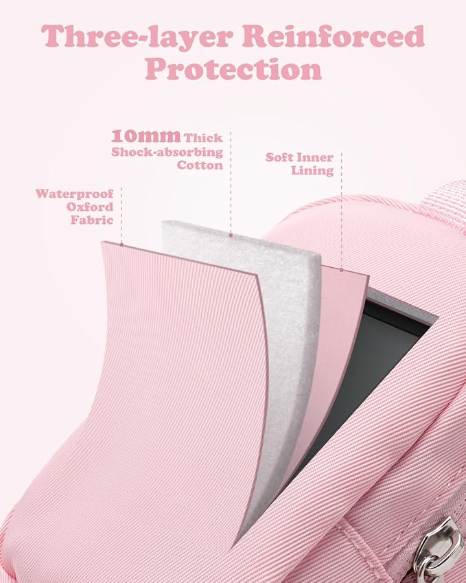 Soft Camera Case for Digital Camera KODAK PIXPRO FZ55/ FZ45/CAMKORY DC403 | Travel Camera Pouch, Carry Case Bag Cute Small - Image 4