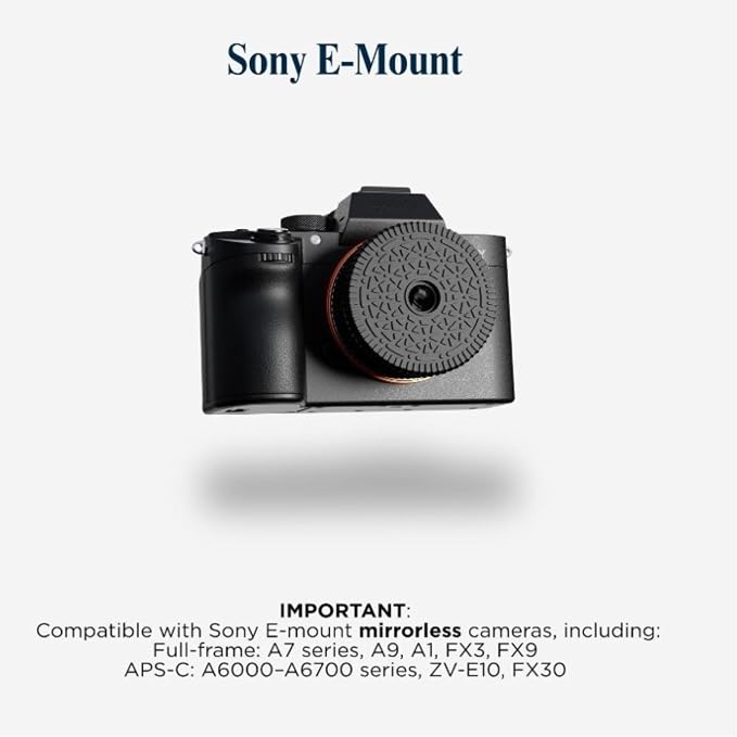 Original Retropia Repurposed Disposable Camera Mirrorless Lens | Unlimited Instant Film-Look Photos | Compact Pancake Lens, 32mm Focal Length & Fixed f/11 Aperture (Sony E-Mount Mirrorless Compatible) - Image 2