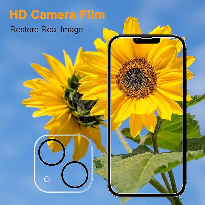 PEHAEL for iPhone 14 Plus Privacy Screen Protector+Camera Lens Protector | Installation kits, Anti-Spy Private, Anti-Scratch, 9H Tempered Glass, Case Friendly, 2+2 Pack, [6.7 inch] - Image 5
