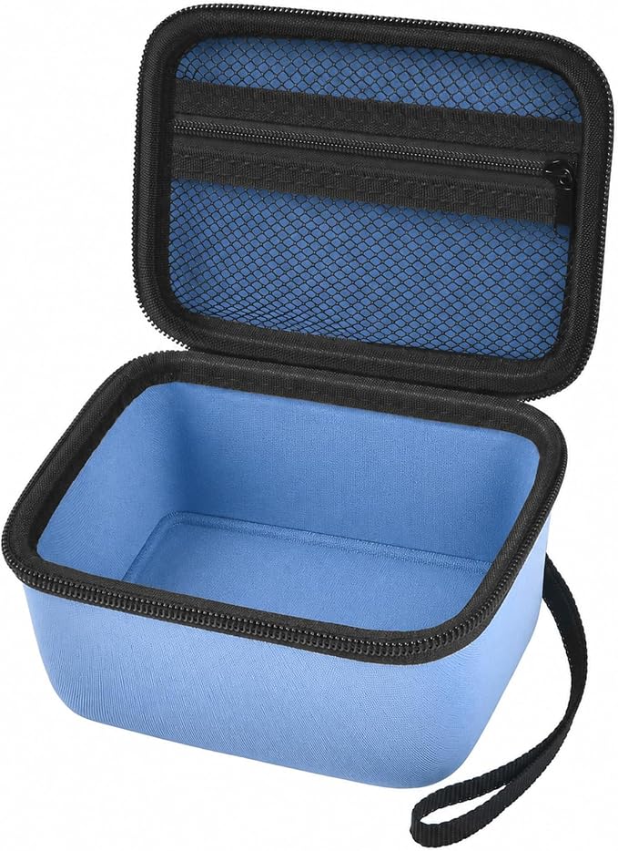 Comecase Vlogging Camera Case for Duluvulu/for VJIANGER 4K Digital Cameras | Mesh Pocket for Charging Cables and Batteries, Travel Storage for Vloggers, Parties and Camping (Blue) - Case Only by COMECASE