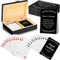 AceOrbit 57 Pcs Celebration of Life Memory Cards and Box Set | Share a Memory with Display Sign and Wooden Card Holder Box Memorial Table Card for Funeral Service Guest Book Alternative by Unknown