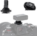 JJC Anti-Slip Cold Shoe Mount Adapter for DJI Mic 1 Receiver,with 1/4"-20 | with Tighten Knob for Stable Mounting,Durable ABS Cold / Hot Shoe Adapter,for DSLR Camera Tripod Vlogging Video Recording by JJC