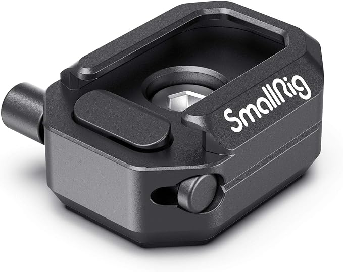 SmallRig Universal Cold Shoe Mount with Safety Release - 2797 | Multi-Functional Shoe Adapter, Mounts Mic/LED Light on DSLR Camera Rig, Safety Release Design for Secure Attachment by SmallRig