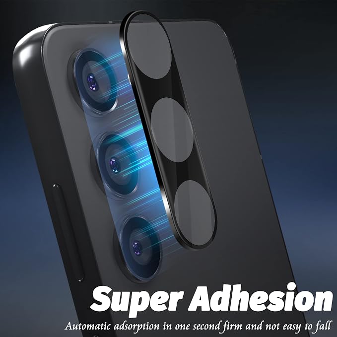 Orzero (3 Pack) Camera Lens Protector Compatible for Samsung Galaxy S24/S23/S23 Plus (Not for S24 Plus/S23 FE) Protector de Cámera Tempered Glass 9H Precise Camera Cutouts Anti-Scratch Does Not Affect Night Shots and Flash - Image 5