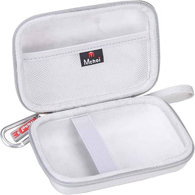 Mchoi Hard Storage Case Fits for Fujifilm Mini Link 3 2 1 Smartphone Printer, Case Only, Clay White - Image 3