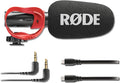 Rode VideoMic GO II Compact Shotgun Microphone Bundle with Helix Mount and SC19 4.9 Ft USB-C to Lightning Cable — 24-Bit Camera-Mount Mic for Filmmaking, Vlogging, Mobile Journalism, Content Creation by StreamEye