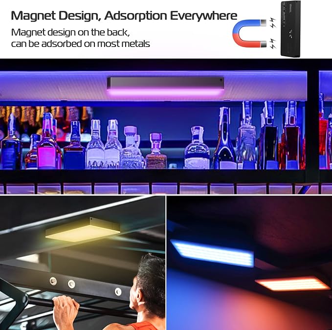 ULANZI LT002 RGB Video Light, Portable LED Camera Light Panel 0-360 Full Color, CRI 95+ 2500-9000K LED Video Light, 4000mAh Rechargeable LED DSLR Lighting for Vlogging, Photography, Video Recording - Image 4