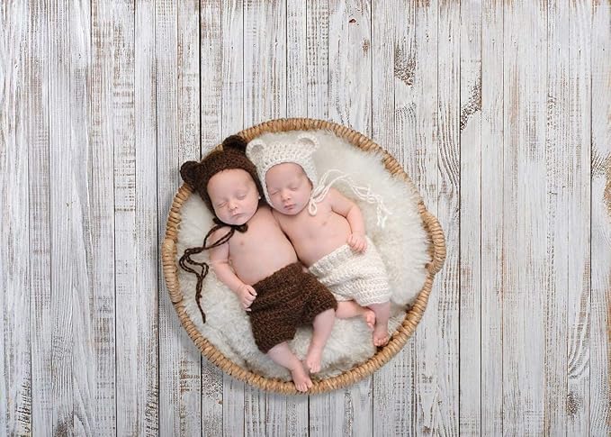 7x5FT Vintage Wood Backdrop Retro Rustic White Gray Wooden Floor Backdrops for Photography Kids Adult Photo Booth Video Shoot Vinyl Studio Prop 11890 - Image 6