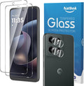 2+2 Pack for Moto G 2026/2025 Screen Protector with Camera Lens Protector,with Alignment Frame，9H Tempered Glass Film,HD Clear Scratch Resistant,Bubble-Free for Moto G 5G 2026 Screen Protector by Natbok