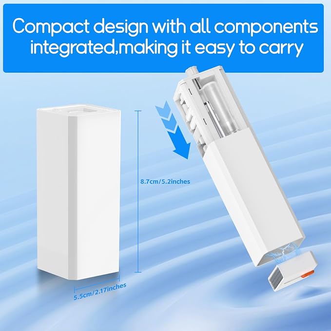 32-in-1 Keyboard Cleaning Kit iPhone Charging Port Speaker Cleaner | Multifunction Clean Tools for Airpods iPad MacBook Keyboard Earbuds Camera Computer Laptop Screen Electronics (White) - Image 7