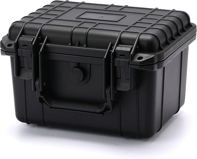 Mayouko Portable Tool Box with Shock- Proof Sponge, Water Proof Grade IP67, Waterproof Hard Case with Foam Insert, Handheld Gimbal Explosion-Proof Box, Waterproof Hard Case, 10.6 x 9.7 x 6.9 inch by MAYOUKO