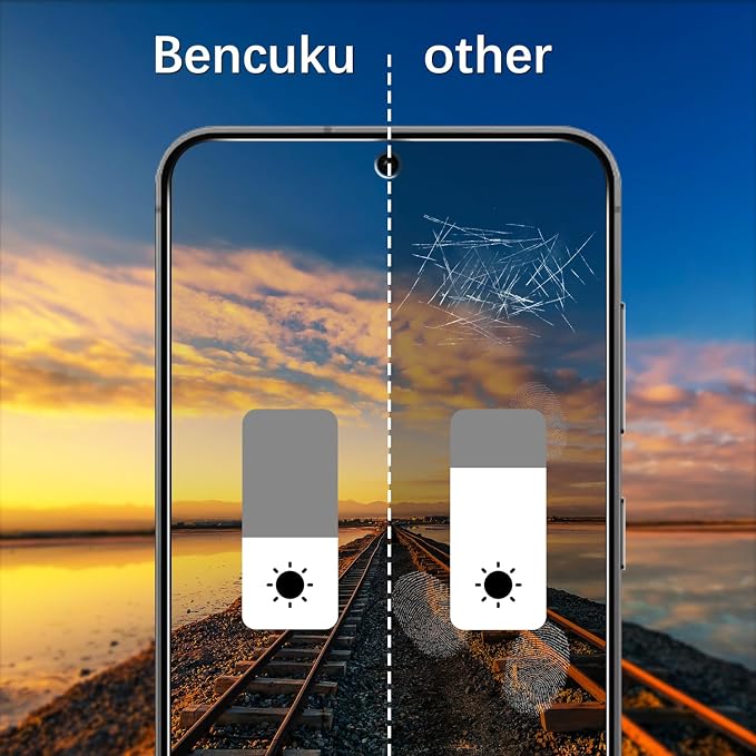 Privacy Screen Protector for Galaxy S26 Ultra Tempered Glass | Fingerprint ID Compatible, Anti Spy, Anti Scratch, Bubble Free, 2 Pack - Image 4