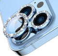 Tensea Bling Camera Lens Protector for iPhone 13 Pro/iPhone 13 Pro Max | Protective Camera Cover Tempered Glass Screen Protector Diamond Metal Individual Ring for 13Pro 6.1" /13 ProMax 6.7 inch by Tensea