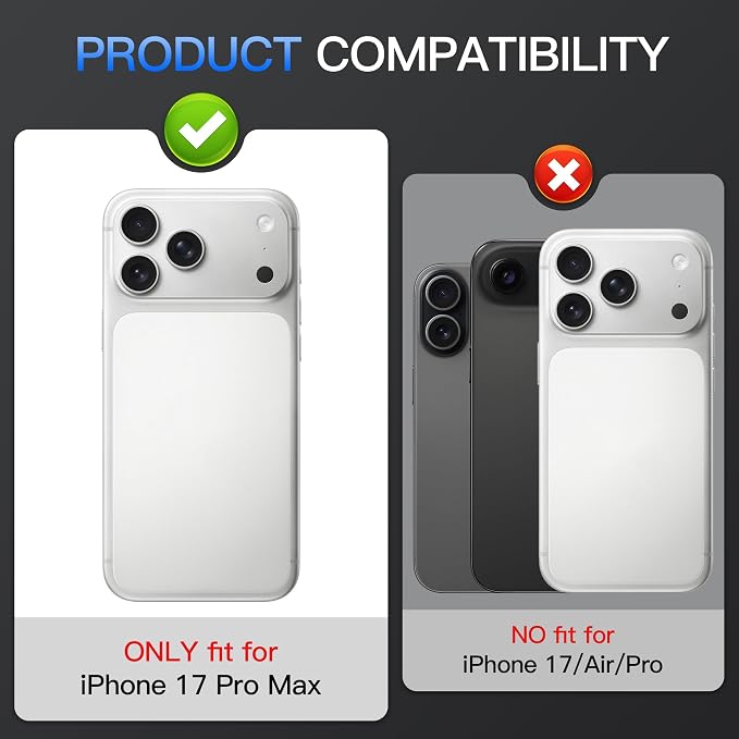 Suoman ND/UV Filter for iPhone 17 Pro Max Camera Lens Protector- Filter Kit | with ND/CPL/UV/Black Soft Filter Kit,Strong Adsorption,Tempered Glass Lens Film,All-in-one Metal Camera Cover - Image 2