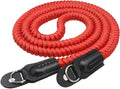 Paracord Camera Strap Long Camera Neck Shoulder Strap for SLR DSLR Digital Mirrorless Cameras 47inch/120cm Red by HITHUT
