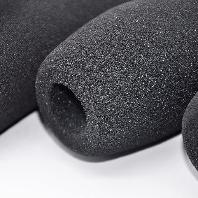 GSHLLO 2 Pcs Camera Microphone Windscreens Microphone Foam Cover Microphone Sponges Shotgun Microphone Windshield Headset Microphone Covers - Image 2