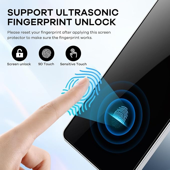 3+3 for Samsung Galaxy S26 Ultra Privacy Screen Protector Camera Protector | 9H Tempered Glass Cell Phone Camera Lens Protector - Image 4