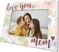 Love You Mom Picture Frame For 4 X 6 Photo With Back Bracket, Rustic Printing Picture Frame For Mom, Desktop Display,Mother Birthday Gifts Mother's Day Decor, Heart-Warming Gifts -D01 by FRRCREU