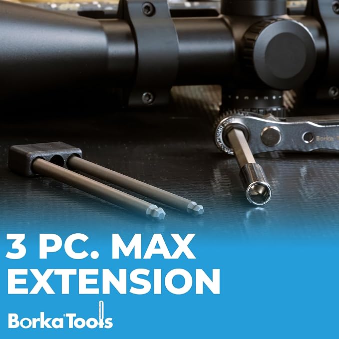 Torque Driver Kit – Extended Reach Edition: Adjustable Torque Driver with Long Ball-End Bits, Adapters, Extensions & Cordura Case – Precision Assembly & Mechanical Applications - Image 7