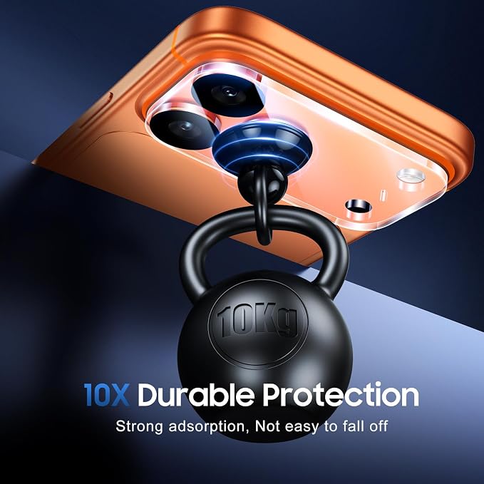UniqueMe Compatible for 3 Pack iPhone 17 Pro Camera Lens Protector | Drop Protection, 9H Tempered Glass, Camera Cover, Update New Version - Image 3