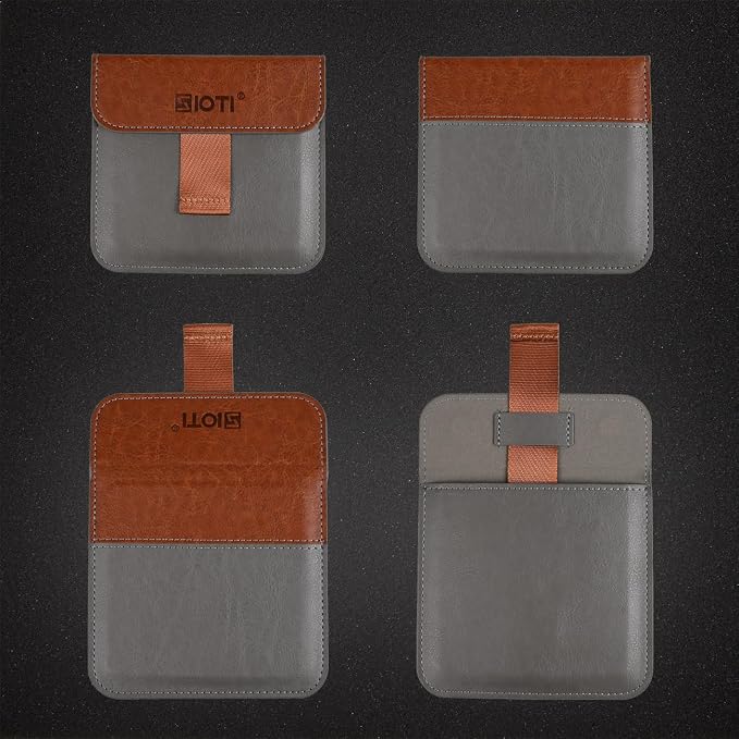SIOTI Camera 100 * 100mm Square Filter Case, Leather Filter Pouch, Compatible with 100mm*100mm Square ND/GND/Colorful Filter - Image 5