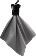 Classic Microfiber Lens Cleaner – Clip-On Pouch, Washable – for Binoculars, Scopes, Glasses, Screens | Classic | Stealth Shadow, 10 x 10 Inch by SPUDZ