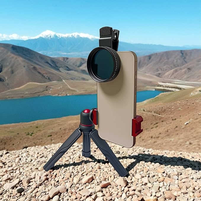 ND Filter for iPhone 17/16/15/14 Pro/Pro Max, 52mm Neutral Density Lens | Stop blown-out concert shots. Adjust ND2-400 for silky waterfalls & cinematic video on any phone. - Image 4