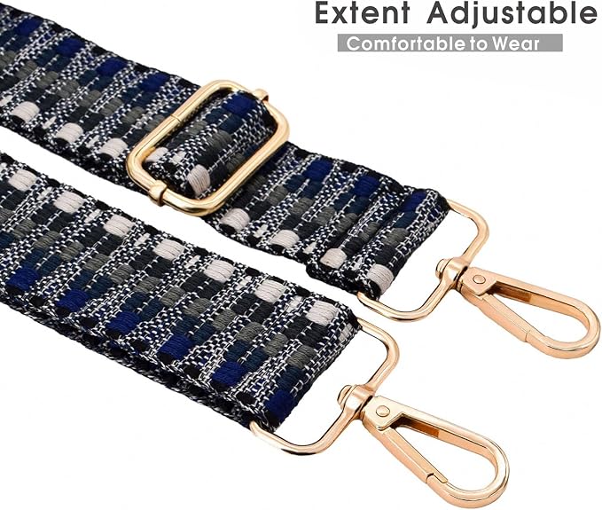 Replacement Purse Strap Shoulder Strap Adjustable Crossbody Strap for Women Crossbody Wide Shoulder Bag - Image 4