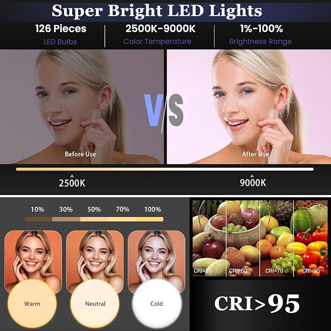 Magnetic Selfie Light, Metal-Shell Ring Light, | Rechargeable ,Portable Phone Light for Phone & iPhone,LED Fill Light for Photography,Video,Makeup,TikTok,Vlog - Image 4
