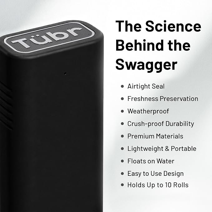 TUBR Gordo 35mm Film Case - Airtight Dual Chamber for 6 Rolls - Raven | Water Resistant, Crush Resistant Protective Holder, Camera Film Storage & Travel Accessories Carry Case & Container - Image 3