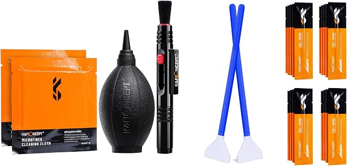 Lens Pen Kit & 20 Pack Full-Frame Sensors Cleaning Swabs by KFCONCEPT