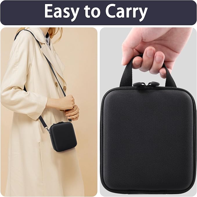 Case for KODAK PIXPRO AZ653/AZ401/AZ405/AZ425/AZ528 Digital Camera | Protective Storage Box, Portable Carrying Box, Smooth Zipper, Travel-ready, Shoulder Strap Covenient to Carry, Black Case - Image 7