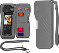 Portable Hard Case for DJI Osmo Pocket 4/3 Xtra Muse Camera Accessories | Rigid PC Storage Case, Portable Premium Protective Cover with 3 Magnetic CPL ND Filter Slots & 2 Memory Card Storage Slots by Unknown