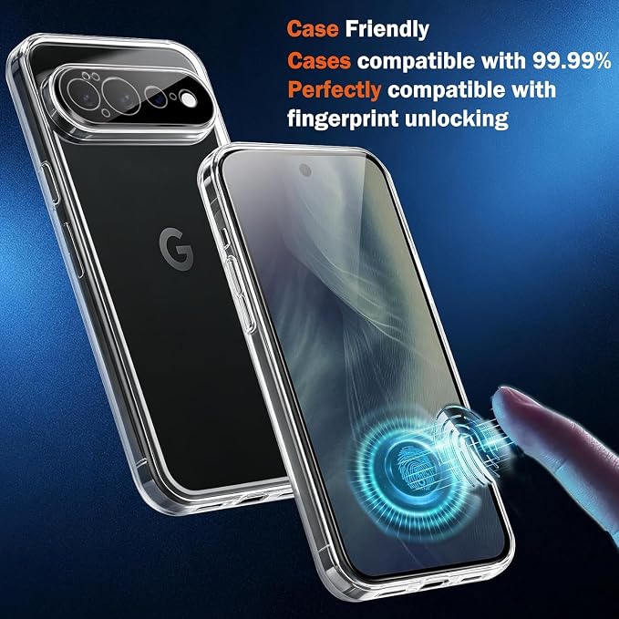 Ferilinso Screen Protector for Google Pixel 11 Pro XL, Tempered Glass | 3 Pack, 9H+ Military-Grade Shatterproof, HD Clear, Case Friendly, Easy Installation Bubble Free, with Camera Lens Protector - Image 7