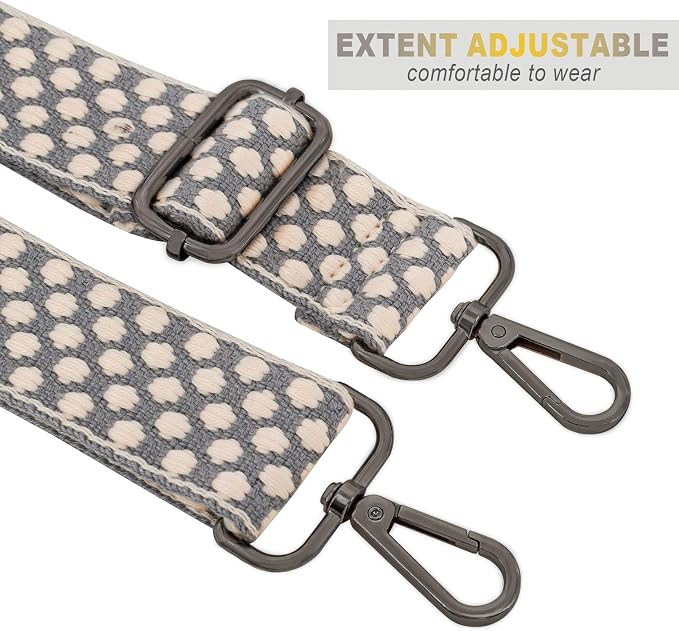 Replacement Purse Strap Shoulder Strap Adjustable Crossbody Strap for Women Crossbody Wide Shoulder Bag - Image 2