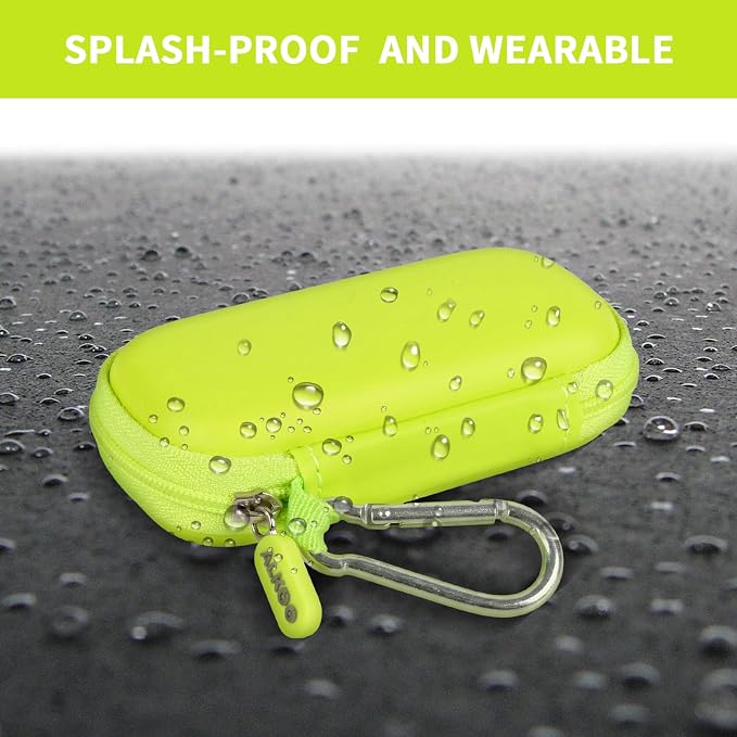USB Flash Drive Case, SD Card/Thumb Drive/Memory Cards Holder, Bag Only | SDXC/SDHC Storage, Electronic Accessories Organizer for SanDisk / for Samsung, for Students/IT/Office/School/Travel, Green - Image 5