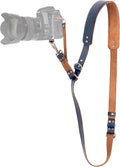 Padwa Lifestyle Blue Single Camera Harness Strap for One Camera - Professional Single Full Grain Leather Camera Harness,Quick Release Gear DSLR Camera Straps for Photographers by PadwaLifestyleCameraStrap