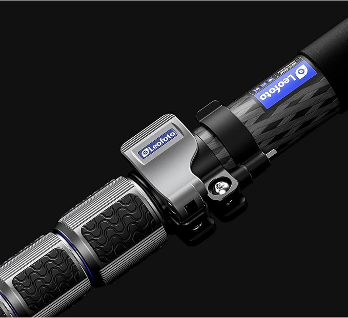 Leofoto Carbon Fiber Lightweight Camera Monopod, Quick Lock System, MaxLoad 66lbs, Waterproof Knob Locking System, General Knob(MPC-326C) - Image 7
