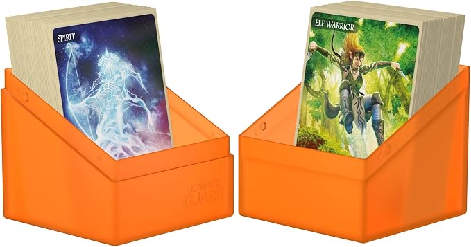Ultimate Guard Boulder 100+ Classic, Deck Case for 100 Double-Sleeved TCG Cards, Topaz, Secure & Durable Storage for Trading Card Games, Soft-Touch Finish - Image 5