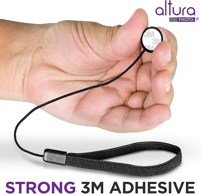 Altura Photo 5 Pcs Lens Cap Leash, Keeper, Tether & Holder for Camera Lens | Never Lose a Lens Cap Again, Lens Cover Strap & String, Fits Most DSLR & Mirrorless Cameras - Image 2
