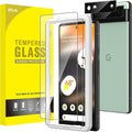 JETech Screen Protector for Google Pixel 6a, 2+2 Pack | with Camera Lens Protector, HD Clear Tempered Glass, Anti-Scratch Protection, Easy Installation Tool by JETech